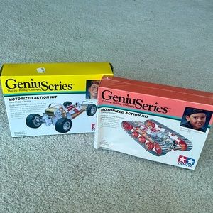 TAMIYA! GENIUS SERIES! Motorized Action Kit DUNE BUGGY CHASSIS & TRACKED VEHICLE